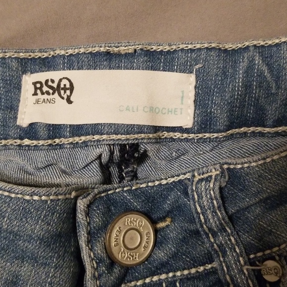 Light blue Crochet shorts - Picture 2 of 4